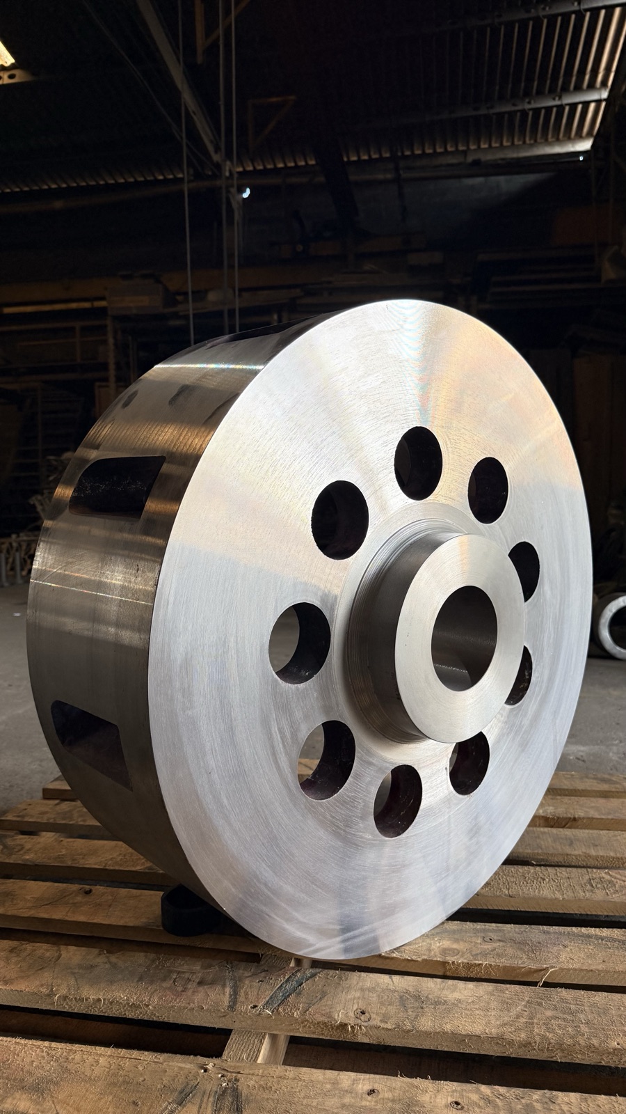 Rotor em AISI D2 pré-usinado — Prosekon